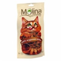 Лакомство для кошек Molina "100% куриная печень"