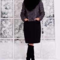 Женское пальто Kristata "Мальта крупное букле"