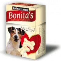 Лакомство для собак Animal lovers Bonita's Exclusive Dog Biscuits Yoghurt