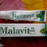 Зубная паста Малавит Дент "Мята"