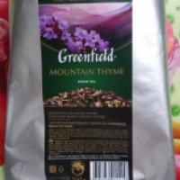 Черный листовой чай Greenfield "Mountain Thyme" с чабрецом