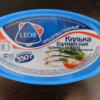 Пресервы рыбные Леор Пластик "Килька балтийская пряного посола"