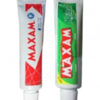 Зубная паста Maxam отбеливающая с мятным ароматом