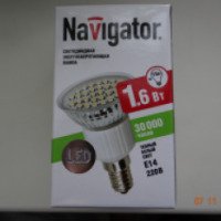 Светодиодная энергосберегающая лампа Navigator E14 1,6 Вт