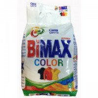 Средство моющее синтетическое порошкообразное универсальное Bimax Color Automat "Сила цвета"