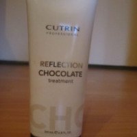 Тонирующая маска Cutrin Reflection Chocolate Treatment для поддержания цвета волос коричневых оттенков
