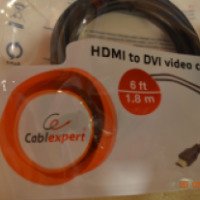 Кабель Cablexpert HDMI-DVI 18+1pin