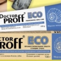 Зубная паста Doctor Proff Eco