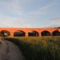 Кирпичный мост через Венту 