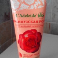 Ночной антивозрастной крем для лица L'Adeleide "Французская роза"