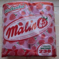 Полотенца бумажные однослойные макулатурные Папир-Мал "Malinko"