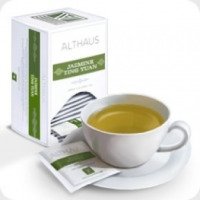 Зеленый байховый чай с жасмином Althaus (пакетированный)