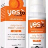 Увлажняющий крем для лица Yes To Carrots Daily Facial Moisturizer With SPF 15