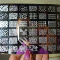 Пластина для стемпинга Stamping Nail Art Plate 14 XY