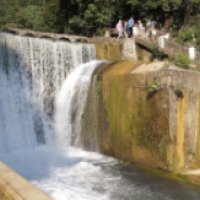 Водопад на реке Псырцха (Абхазия, Новый Афон)