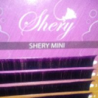 Ресницы для наращивания на лентах Shery mini оттеночные
