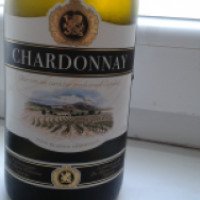 Вино столовое сухое белое Chardonnay гранд купаж