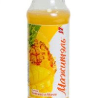 Напиток сывороточный J7 "Мажитэль с соком ананаса и манго"