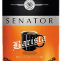 Кофе сублимированный с содержанием молотого Senator Barista