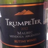 Вино красное сухое Rutini Wines Trumpeter Syrah Argentina