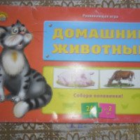 Настольная игра Рыжий кот "Домашние животные. Ассоциации"