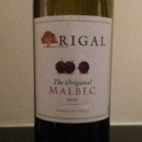 Вино красное сухое Rigal Malbec The Original
