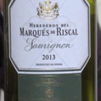 Вино белое Marques de Riscal Sauvignon Blanc Rueda
