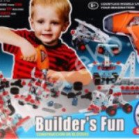 Конструктор Builder's Fun с шуруповертом