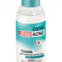Тоник для глубокой очистки пор для проблемной кожи лица Bielita-Вiтэкс Zone Stop Acne