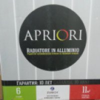 Радиатор алюминиевый Apriori