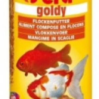 Хлопьевидный корм Sera Goldy для всех золотых рыбок и прудовых рыб