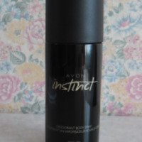 Парфюмированный дезодорант-спрей для тела Avon Instinct для мужчин