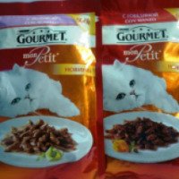 Влажный корм для кошек Gourmet mon Petit