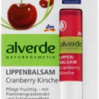Бальзам для губ Alverde "Cranberry & Kirsche"