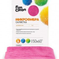 Салфетка из микрофибры для уборки пола Fun Clean