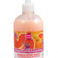 Жидкое крем-мыло Bioton "Grapefruit&Geranium"