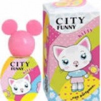 Детская туалетная вода City Funny Kitty