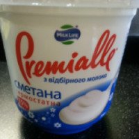 Сметана Premialle Milk Life 15%