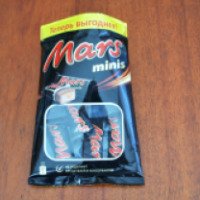Шоколадные батончики Mars minis