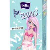 Экстратонкие гигиенические ежедневные прокладки Bella "For Teens Sensitive"