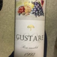 Вино столовое красное полусладкое Gustare