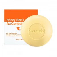 Мыло против акне Secret Key Honey Bee AC Control Soap