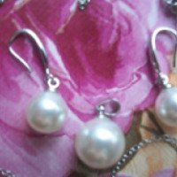 Ювелирный комплект Aliexpress Sterling Silver Jewelry Sets for Women J906
