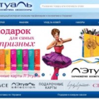 Letu.ru - интернет-магазин косметики и парфюмерии Летуаль