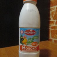 Молоко ультрапастеризованное "Вкуснотеево" 3,2%