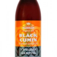 Турецкий шампунь Black Cumin Восстановление и блеск для всех типов волос HAMMAM organic oils