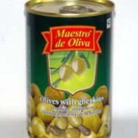 Оливки на огурчиках Maestro de Oliva
