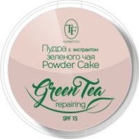 Пудра с экстрактом зеленого чая TF Cosmetics