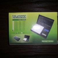 Весы портативные карманные Pocket scale MS-1000