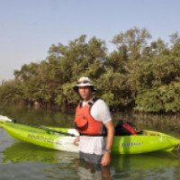 Экскурсия на каное по мангровым лесам Абу-даби (ОАЭ)